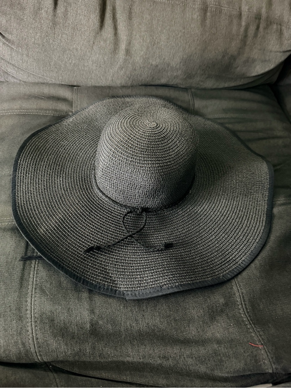 Women’s Wide Brim Sun Hat – Black